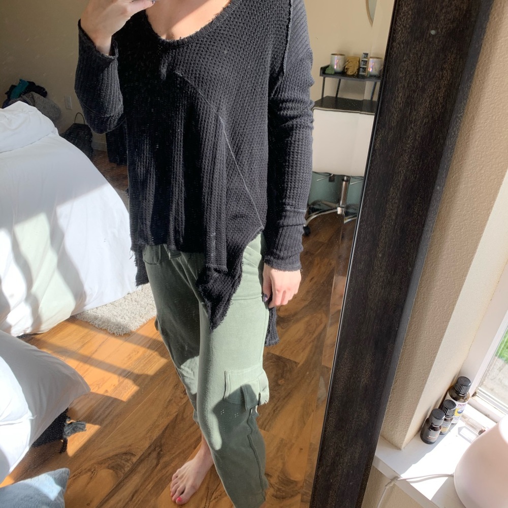 Black free people oversized waffle - Picture 2 of 4